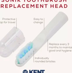 Kent BrushesKent Oral Care SONIK Electric Toothbrush Replacement Head