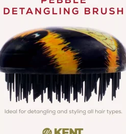 Kent Brushes Pebble Detangling Brush Bumble Bee