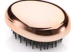 Kent Brushes Pebble Detangling Brush Rose Gold