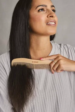 Kent Brushes Pure Flow Wooden Comb