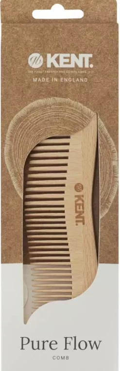 Kent Brushes Pure Flow Wooden Comb