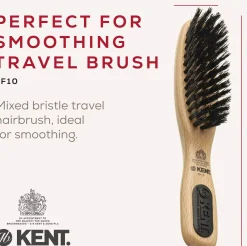 Kent Brushes Small Grooming Brush Boar
