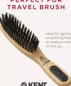 Kent Brushes Small Grooming Brush Boar