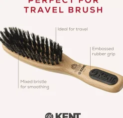 Kent Brushes Small Grooming Brush Boar