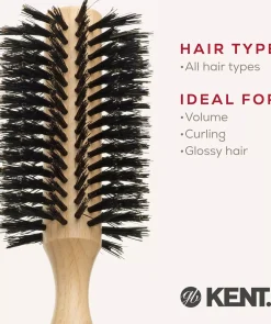 Kent Brushes Stor Round Brush Boar