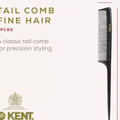 Kent Brushes Style Professional Fine Toothed Tale Comb