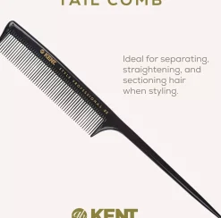 Kent Brushes Style Professional Fine Toothed Tale Comb
