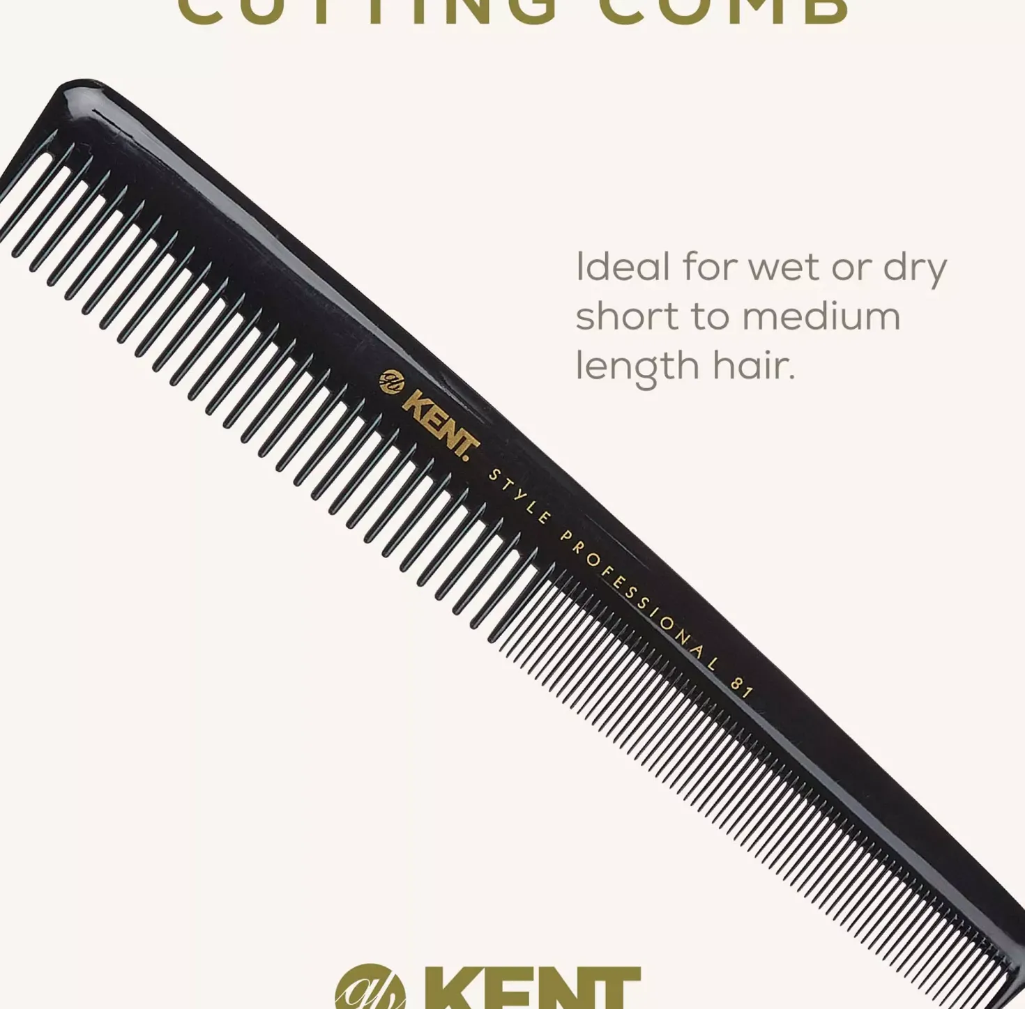 Kent Brushes Style Professional Cutting Comb