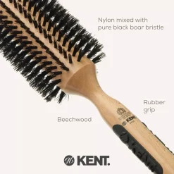 Kent Brushes XL Round Brush Boar