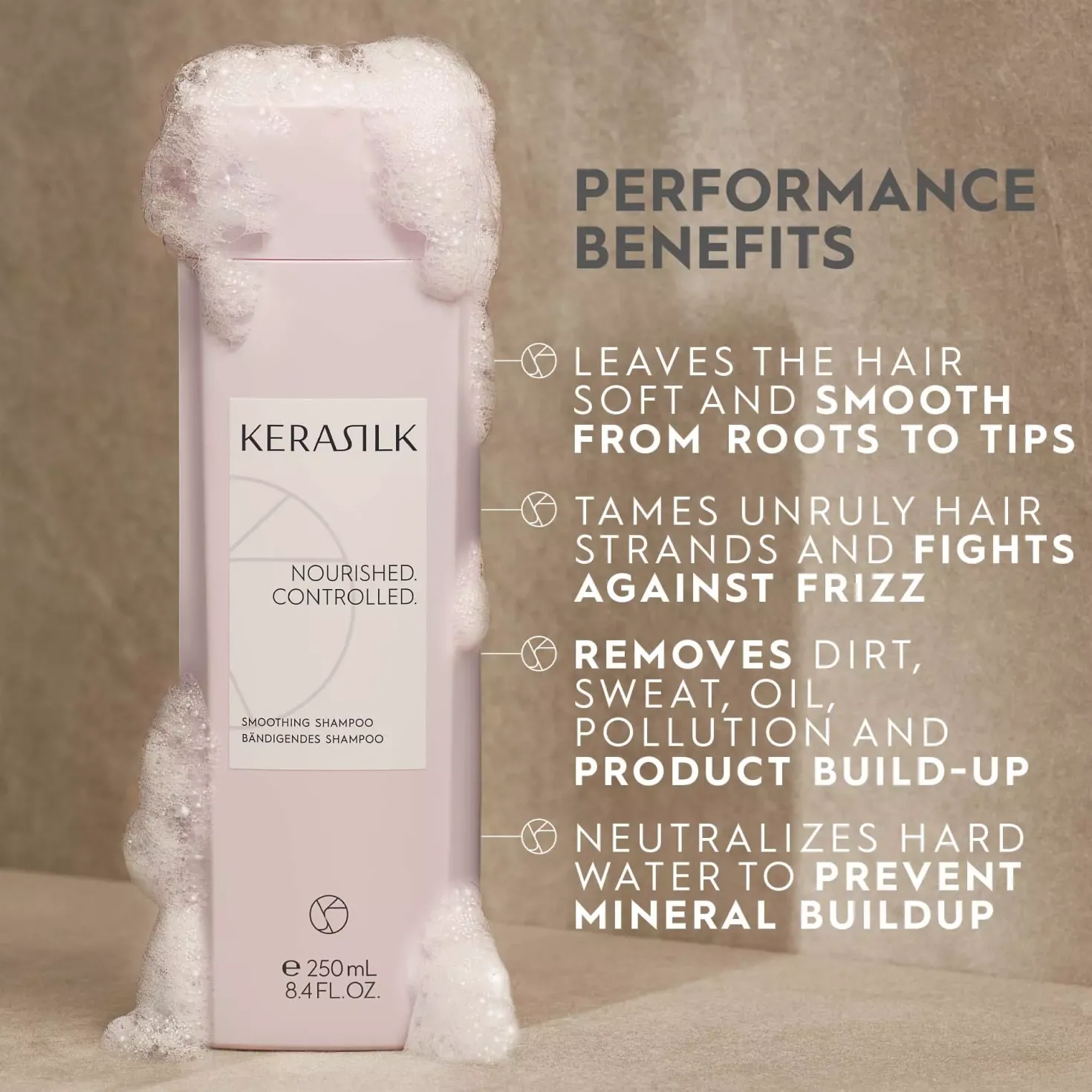 KerasilkESSENTIALS Smoothing Shampoo 250 ml