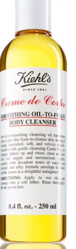 Kiehl'sCreme de Corps Smoothing Oil to Foam Body Cleanser 250 ml
