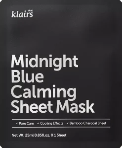KlairsBlue Calming Midnight Sheet Mask 25 ml