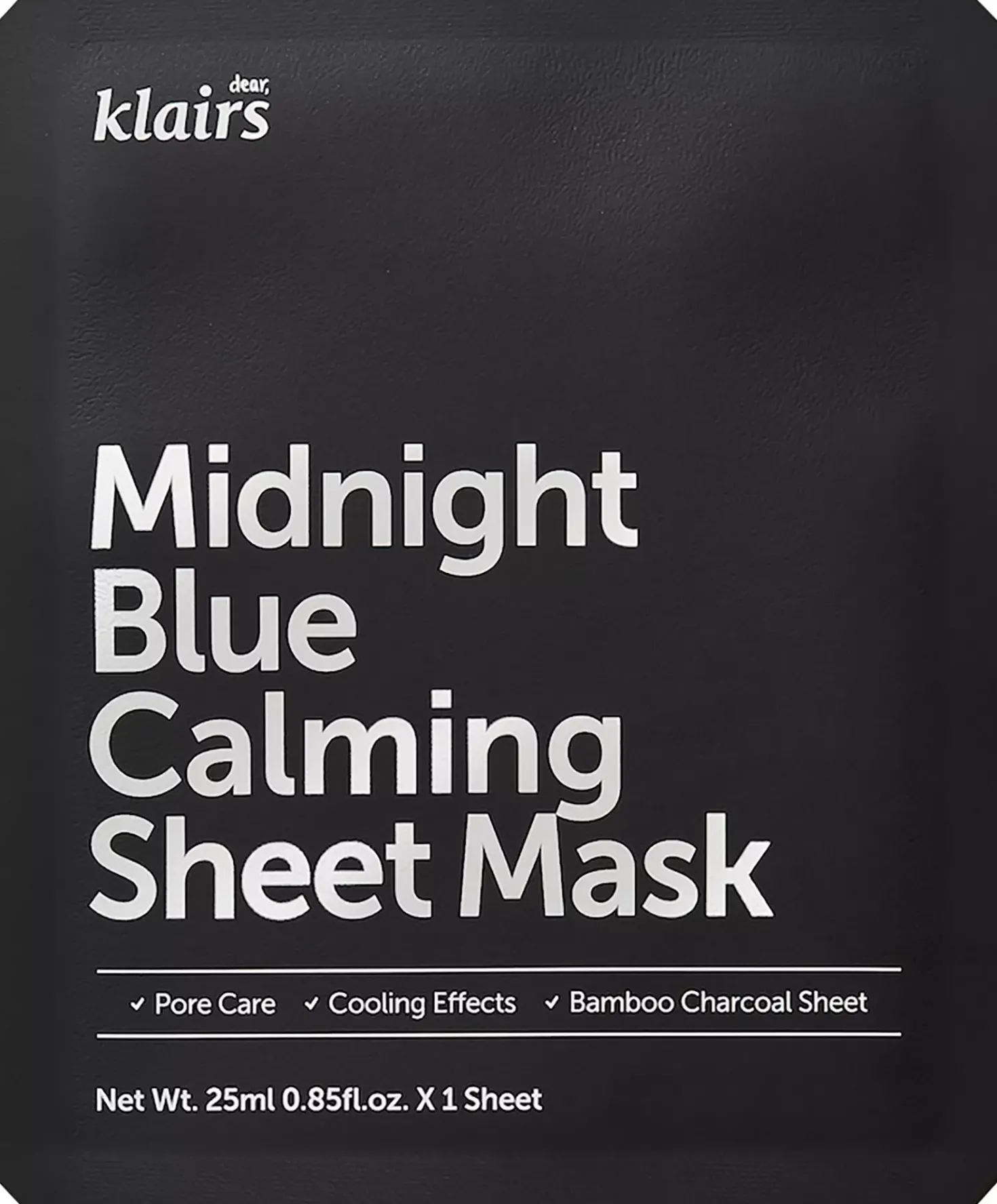 KlairsBlue Calming Midnight Sheet Mask 25 ml