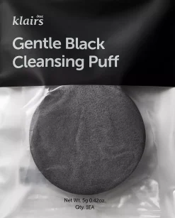 KlairsGentle Black Deep Cleansing Puff