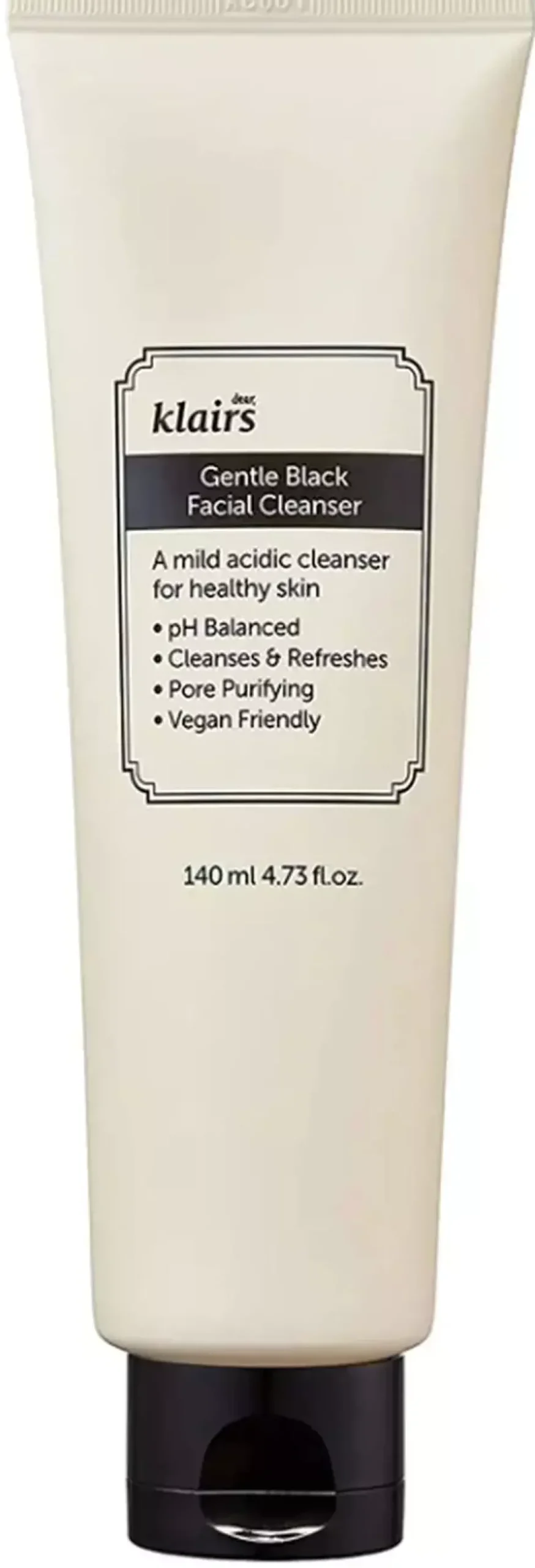 KlairsGentle Black Facial Cleanser 140 ml