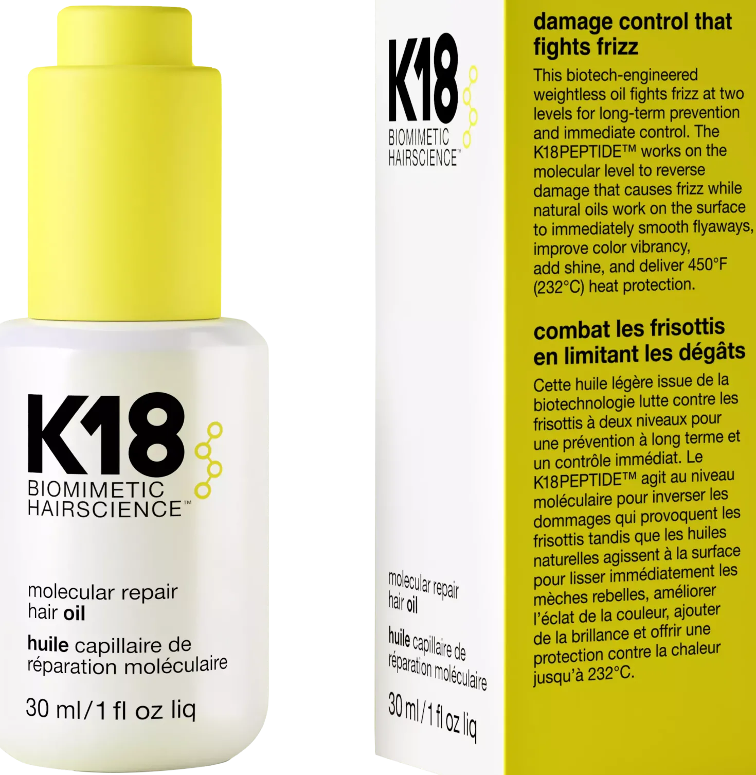 K18 Molecular Repair Hair Oil 30 ml