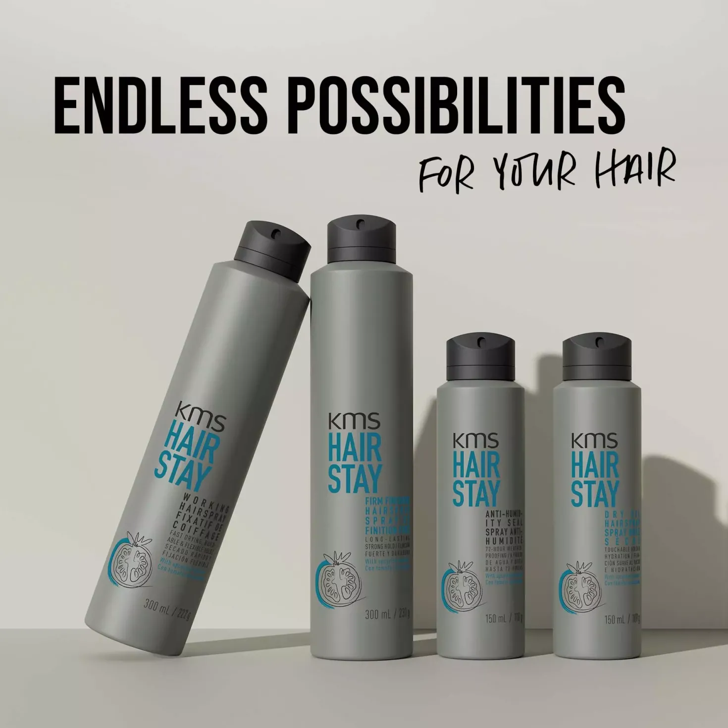 KMSHairStay Firm Finishing Hairspray 300 ml
