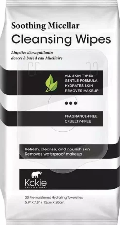 Kokie Cosmetics Cleasning Wipes