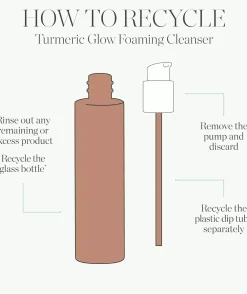 KORA Organics Turmeric Glow Foaming Cleanser 150 ml