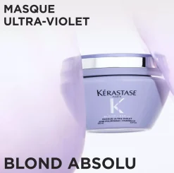 KérastaseBlond Absolu Masque Ultra-Violet Hair Mask for lightened highlighted hair 200 ml