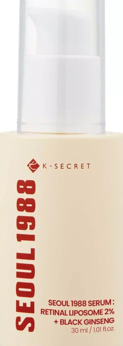 K-SecretSEOUL 1988 Serum: Retinal Liposome 2% + Black Ginseng 30 ml
