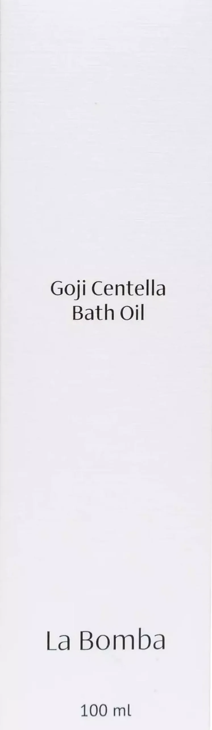 La Bomba Goji Centella Bath Oil 100 g