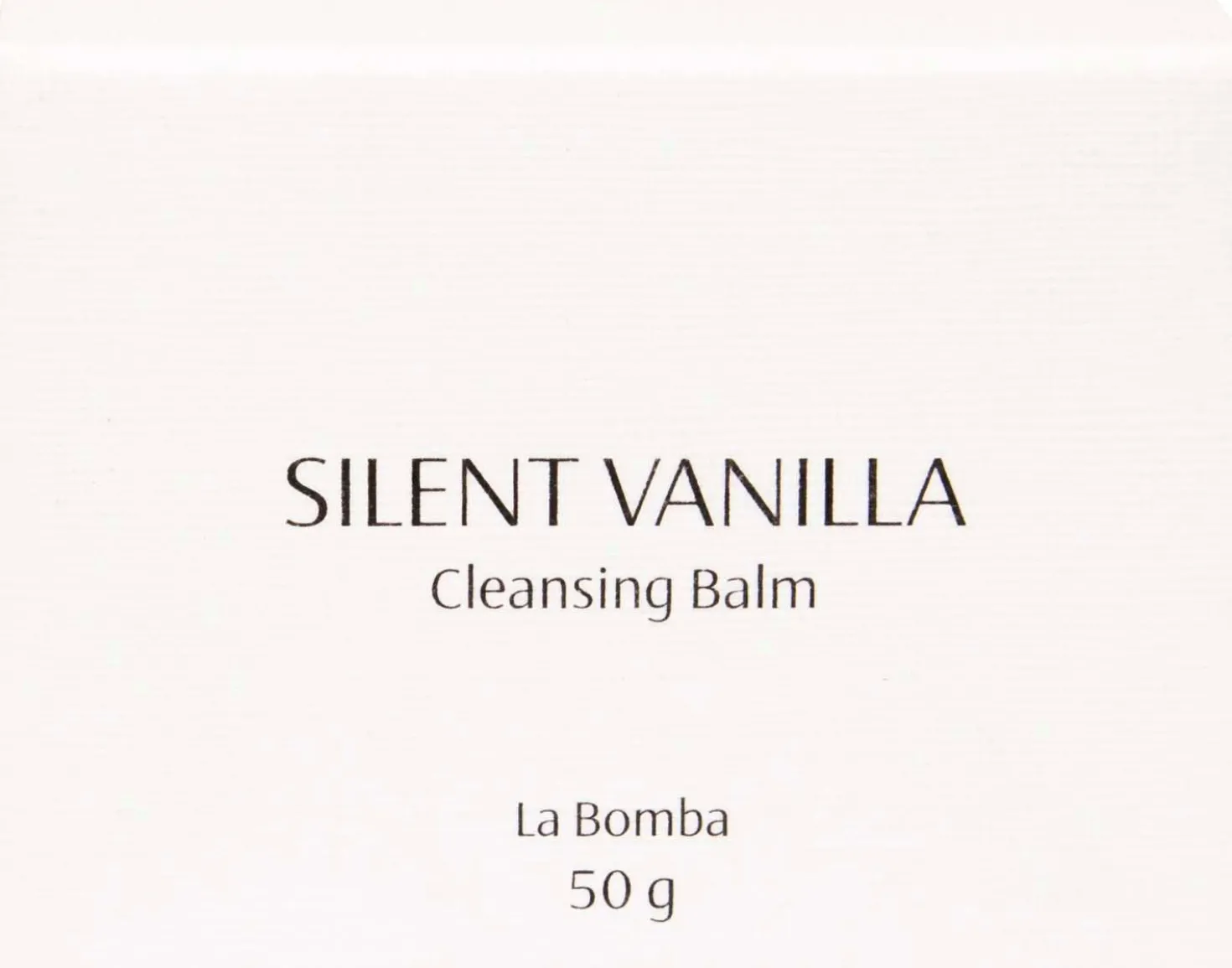 La Bomba Silent Vanilla Cleansing Balm 50 g