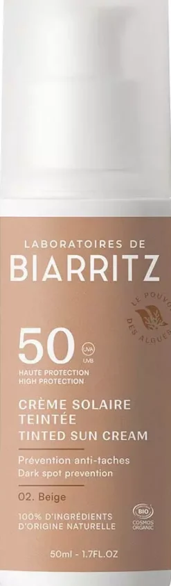Laboratoires de BiarritzDERMO Suncare Tinted Face Sunscreen SPF50 Beige 50 ml