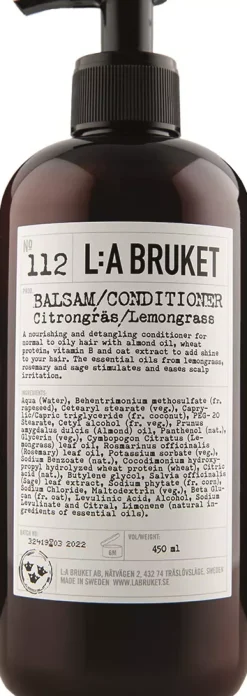L:a Bruket Balsam Citrongräs 450 ml