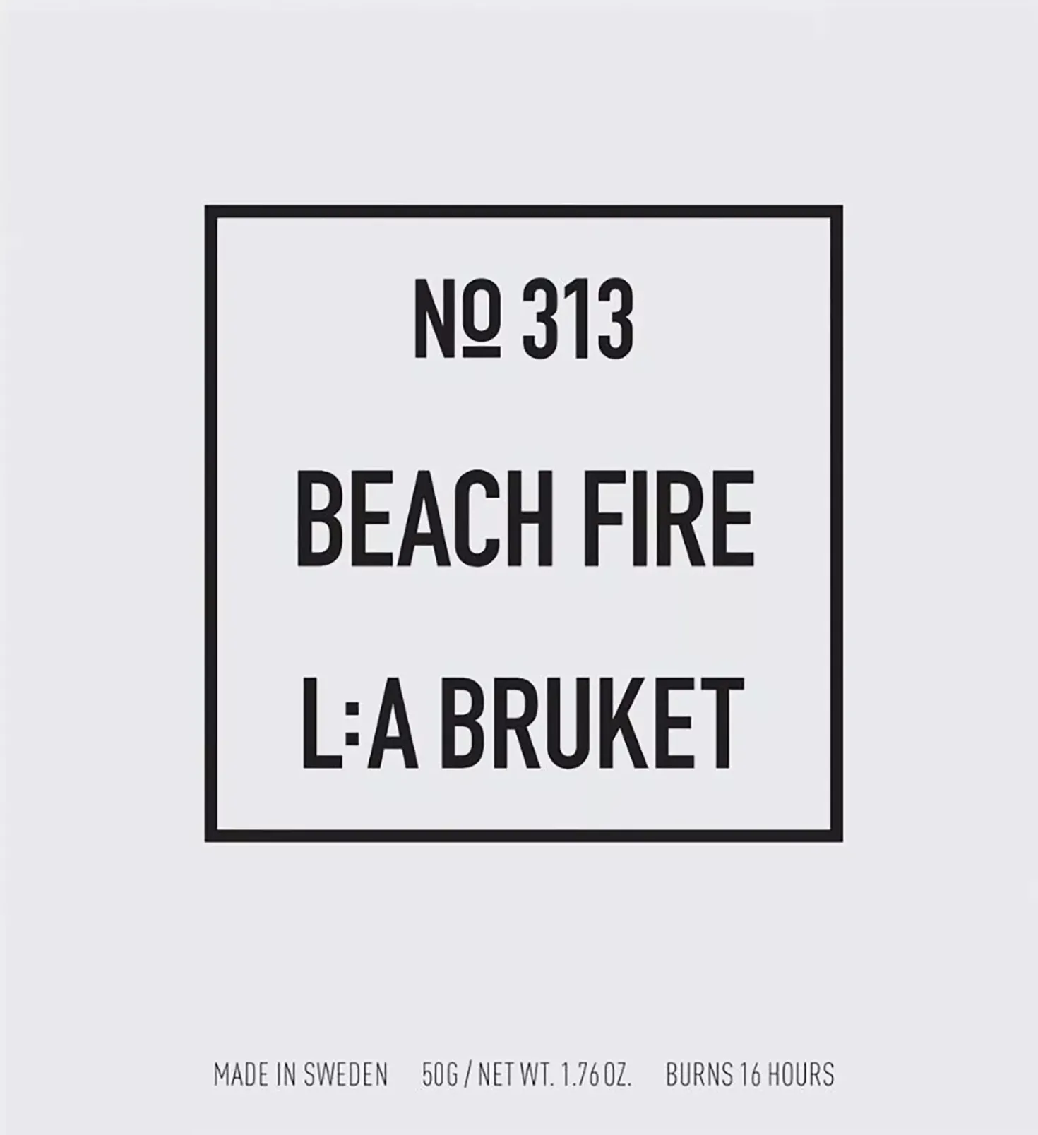 L:a Bruket 313 Candle Beach Fire 260 g