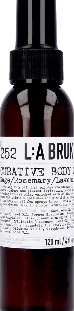 L:a Bruket Curative Body Oil Sage/Rosemary/Lavender 120 ml