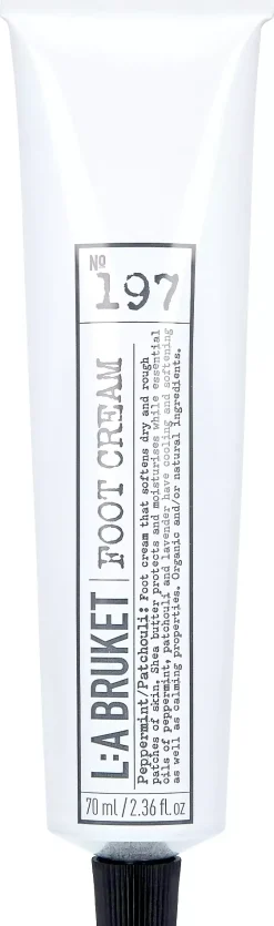 L:a Bruket 198 Fotcrème Patchouli/Peppermint CosN 70 ml