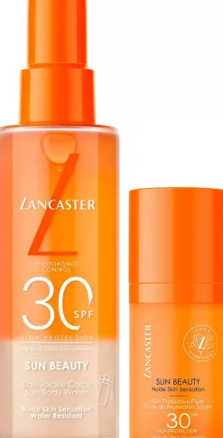 Lancaster Sun Beauty Sun Protective SPF30 Bundle Face Fluid 30 ml & Sun Water 175 ml