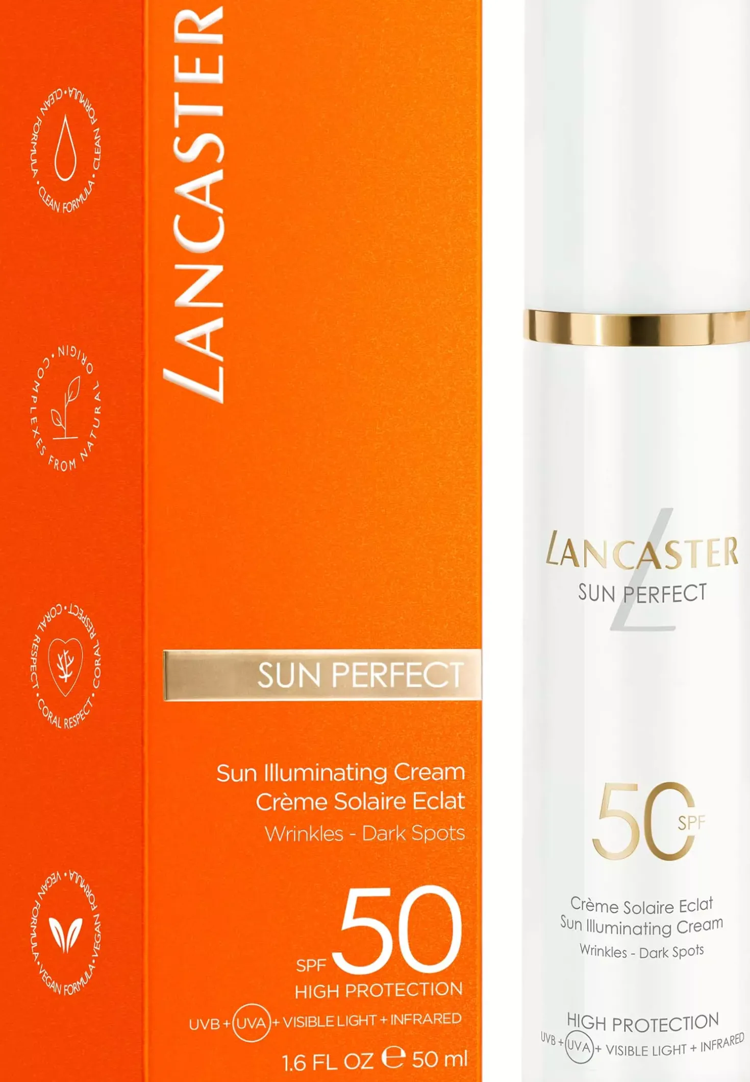 Lancaster Sun Perfect Illuminating Cream SPF50