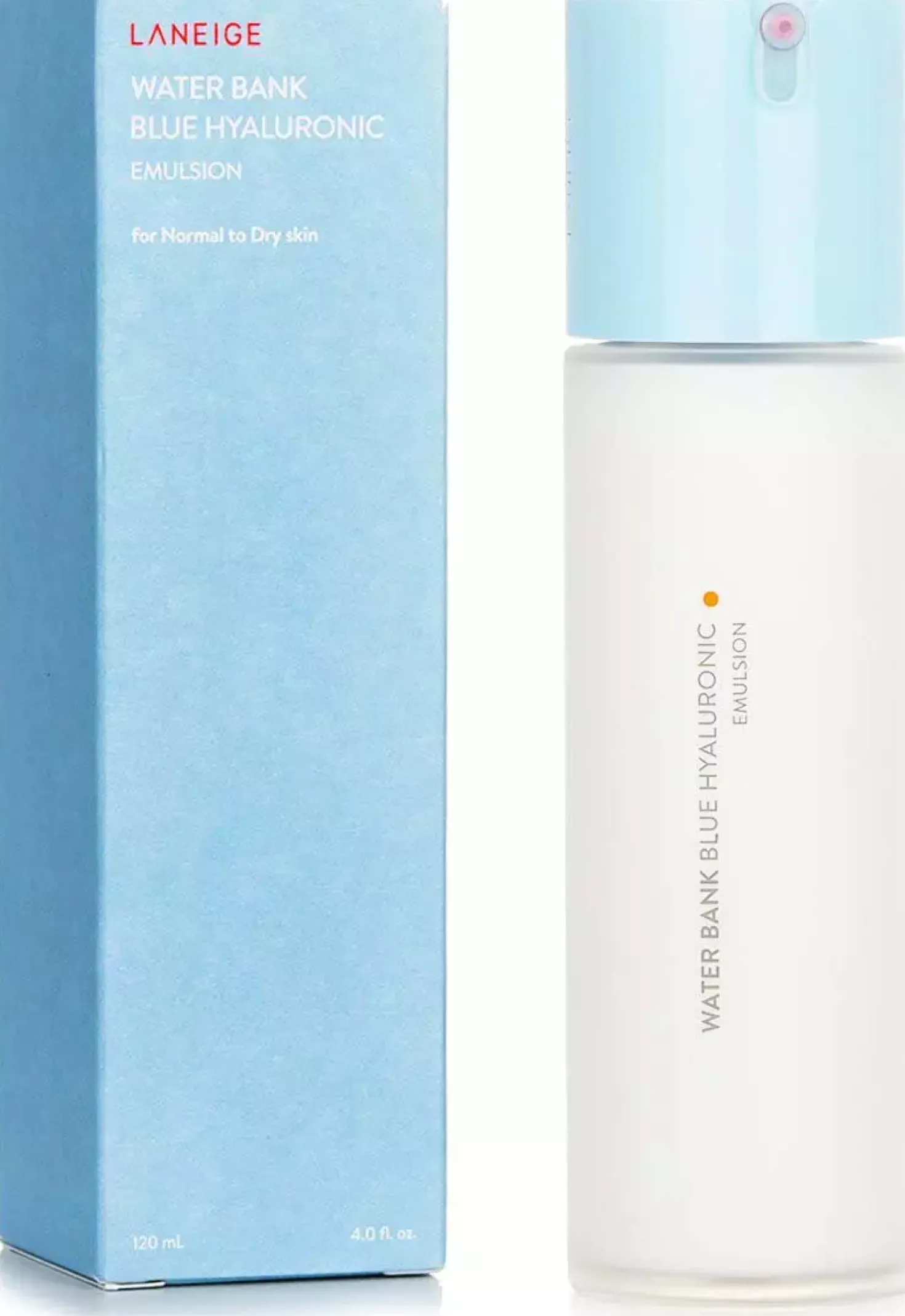 LaneigeWater Bank Blue Hyaluronic Emulsion For Normal To Dry Skin 120 ml