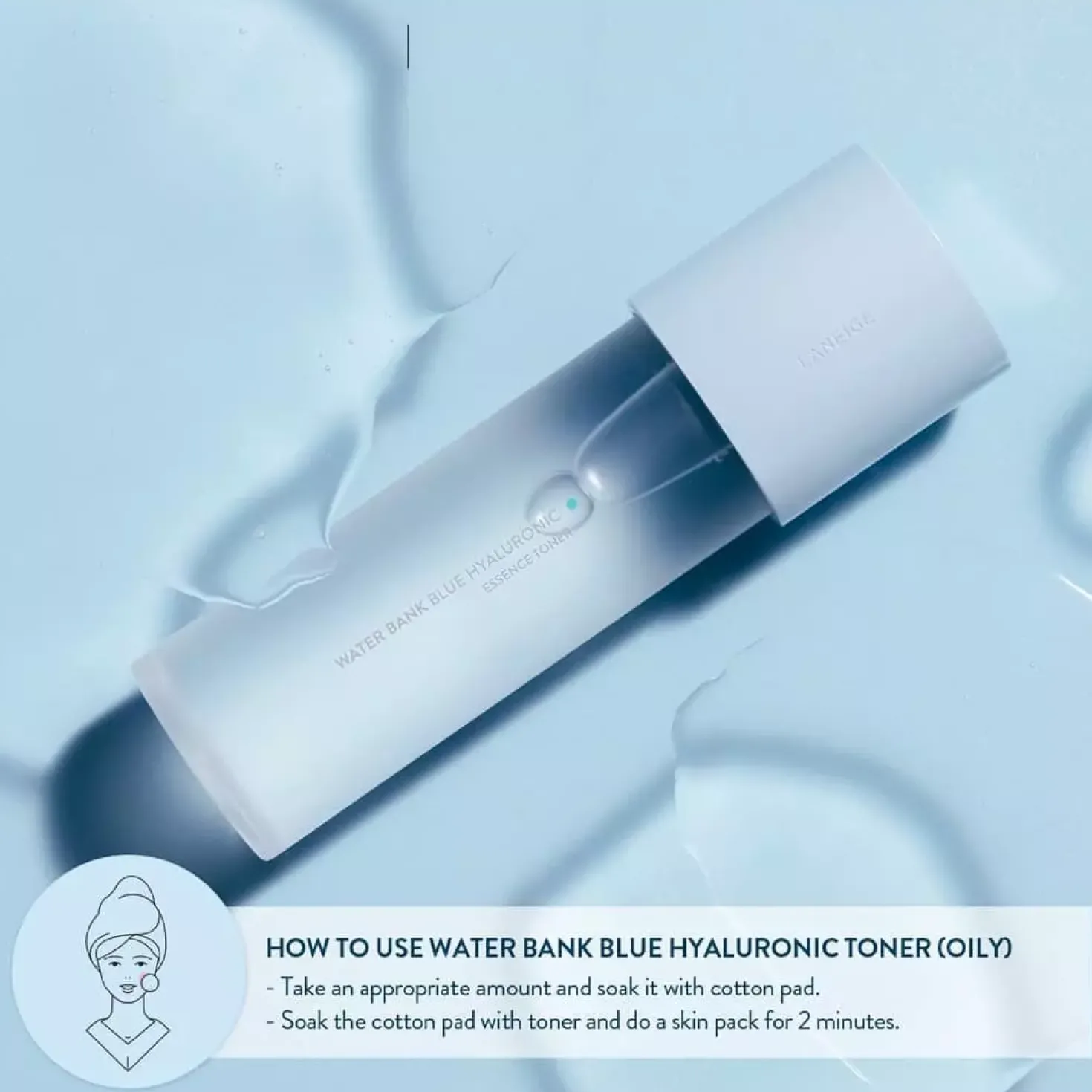 LaneigeWater Bank Water Bank Blue Hyaluronic Essence Toner Oily 160 ml