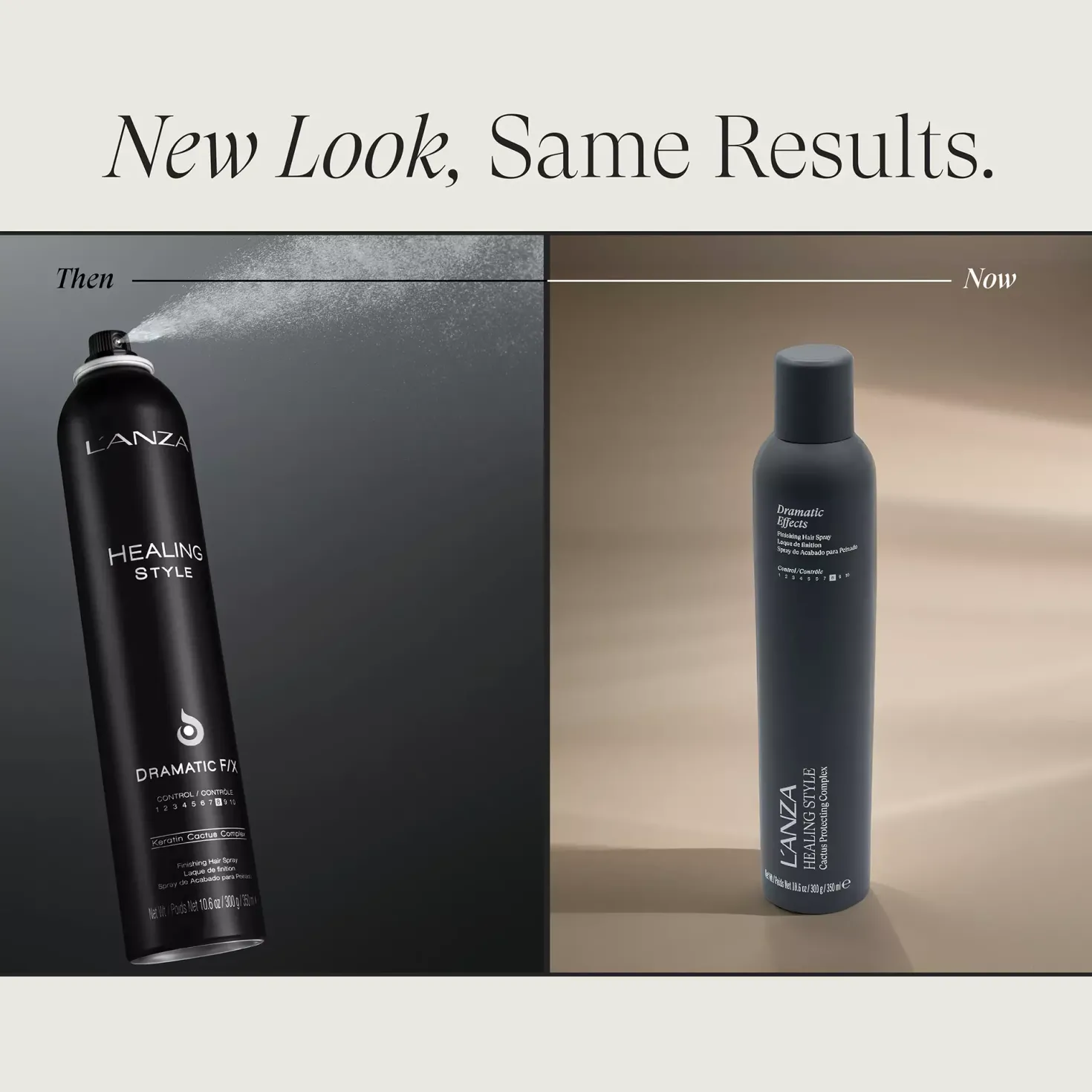 LanzaHealing Style Dry Texture Spray Finishing Hair Spray 300 ml