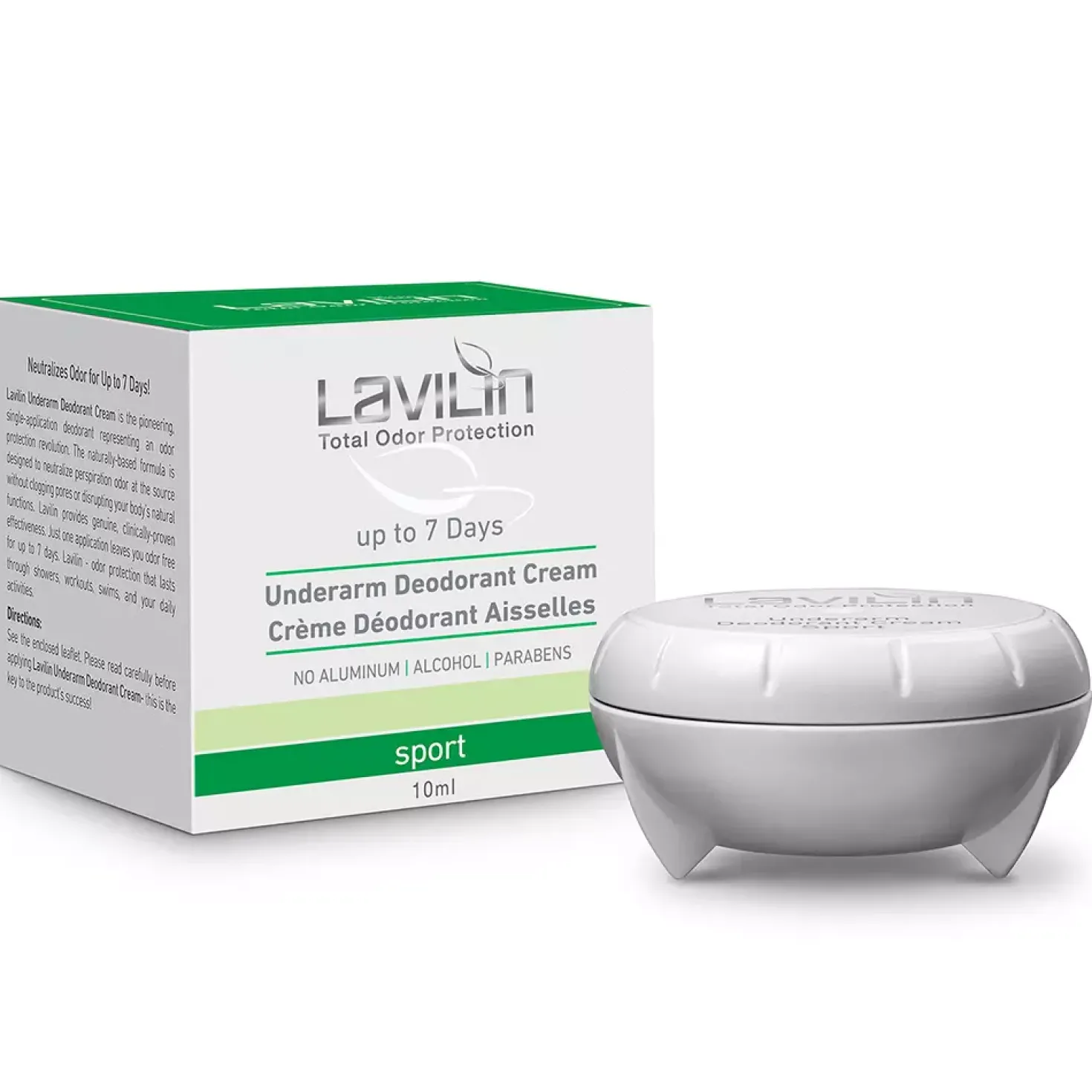 Lavilin Deodorant Cream 7 Days Sport Probiotic 10 ml