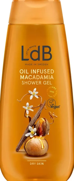 LdBOil-Infused Macadamia Shower Gel 250 ml