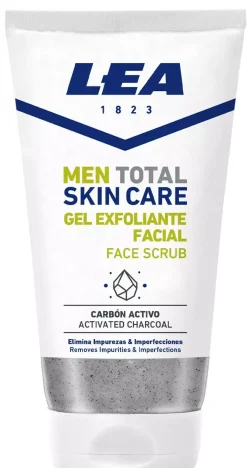 LEAMen Activated Charcoal Face Scrub 150 ml
