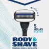 LEAMen Body & Shave 6 Blade Razor for Men