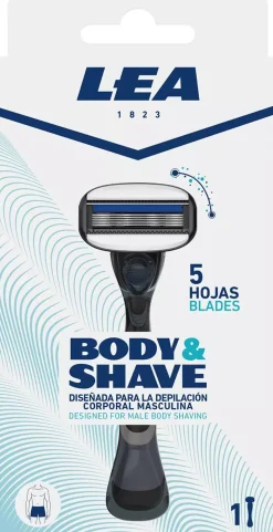 LEAMen Body & Shave 6 Blade Razor for Men