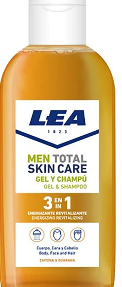 LEAMen Energizing & Revitalizing 3 in 1 Shower Gel and Shampoo 100 ml