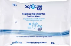 LEA Soft and Care Sanitizer Swipes