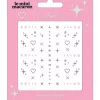 Le Mini Macaron Nail Art Stickers Le Glam