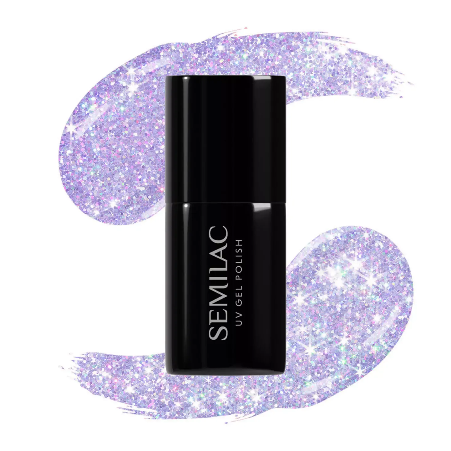 Le Mini MacaronStardust Collection Liquid Nail Powder Violet Frost