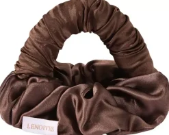 Lenoites BlowoutTie® in Mulberry Silk Mini Brown