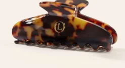 Lenoites Eco-Friendly Claw Clip Medium Bromze Leopard