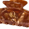 Lenoites Eco-Friendly Claw Clip Medium Brown