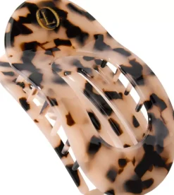 Lenoites Eco-Friendly Flat Hair Clip Nude Leopard